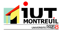 IUT Montreuil logo