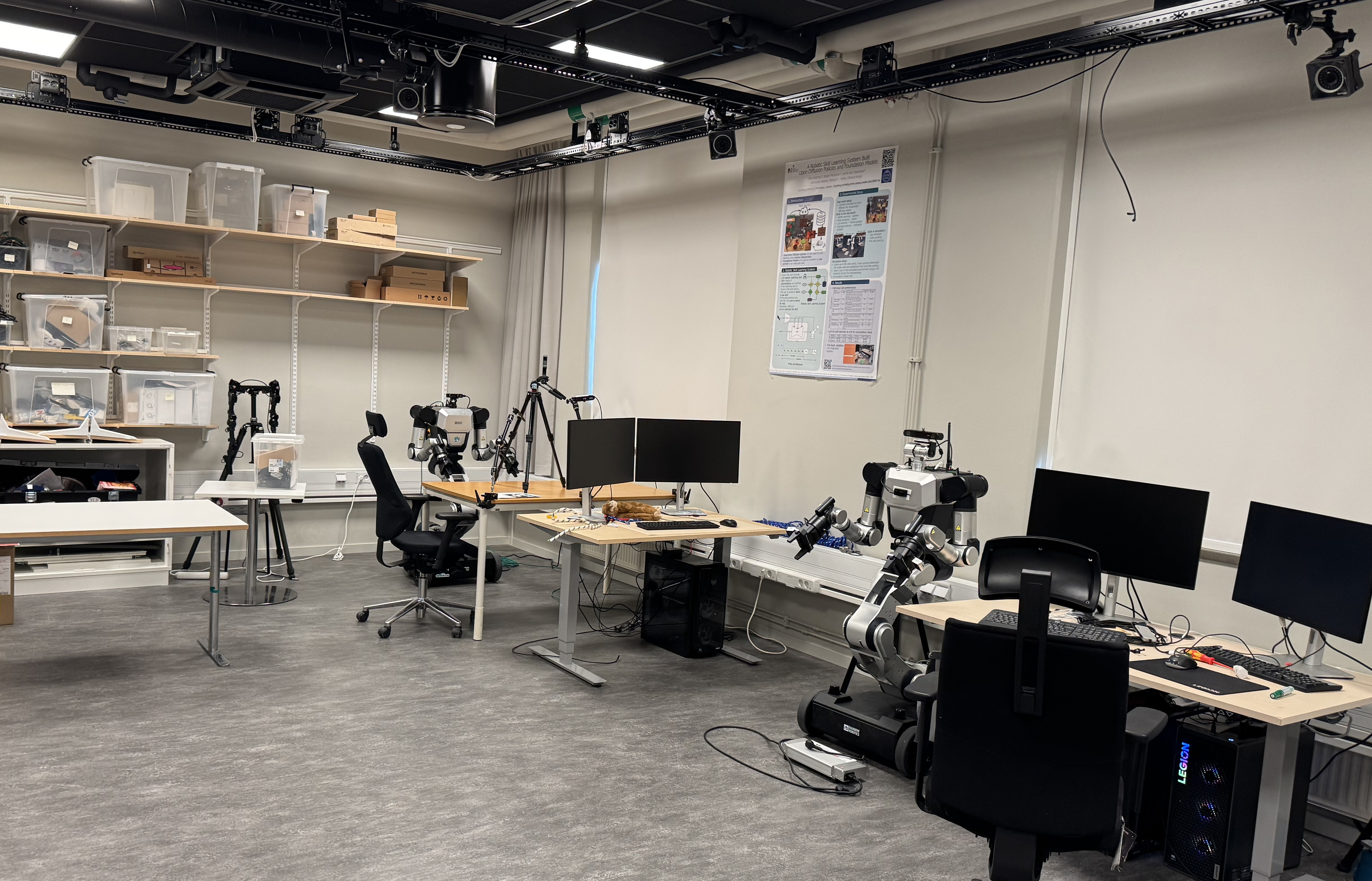 Rainbow Robotics HRN-Y1 in the Humanoid Robot Lab