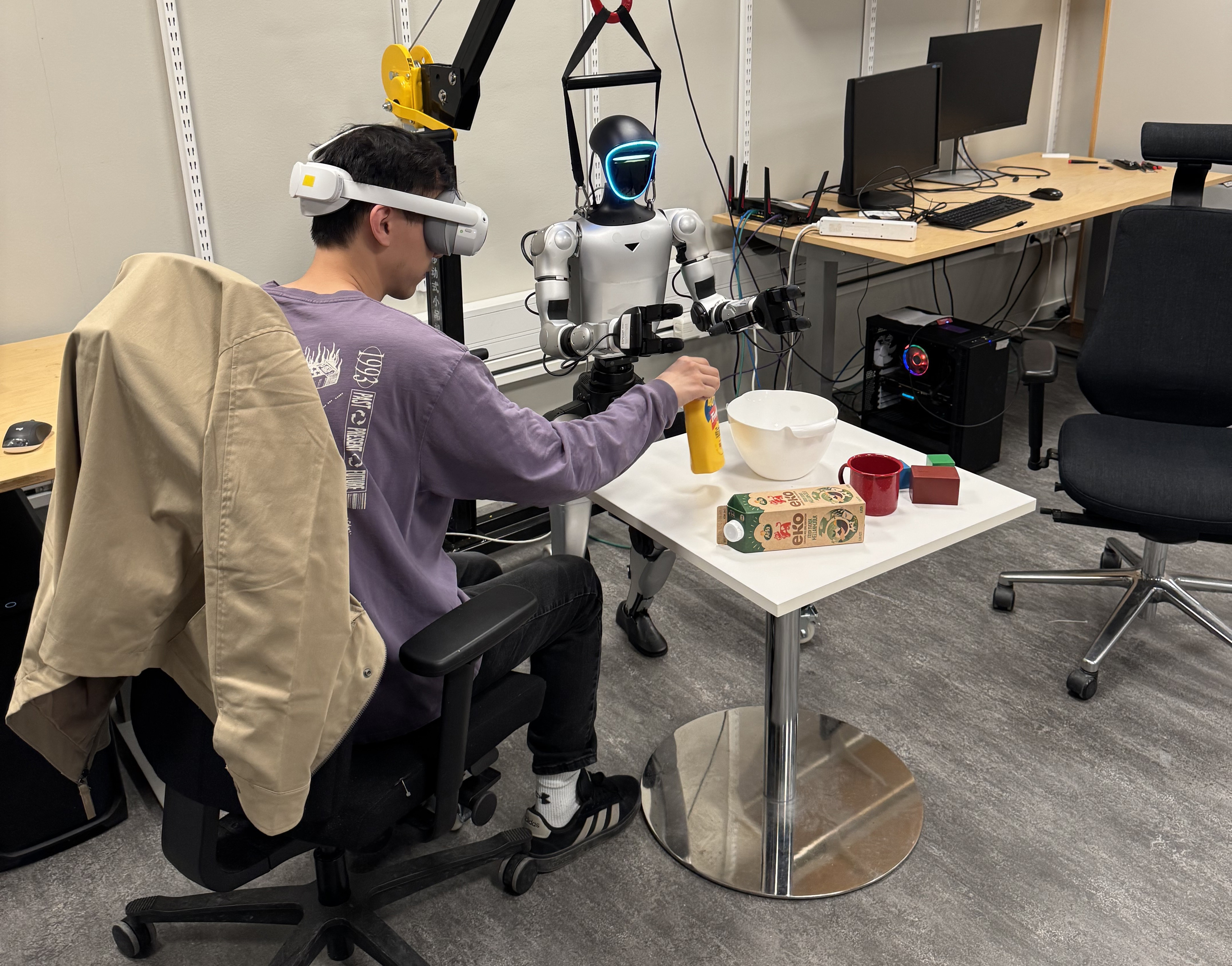 Humanoid Robot Lab — humanoid and dual-arm robotic platforms at KTH IRL